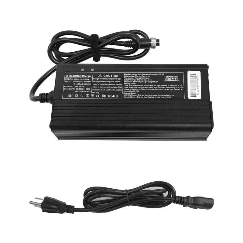 Chargeur Kingsong S16 Pro - Chargeur de remplacement EUC 84 V 5 A