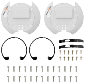 16SPRO weißes Seitenverkleidungsset