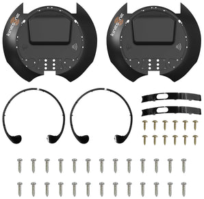 16SPRO schwarzes Seitenverkleidungsset