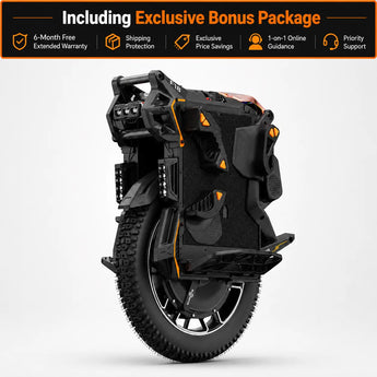 Kingsong F18 Electric Unicycle | 9000W Peak, 93mi Range, 67mph | IP56 & UL Certified