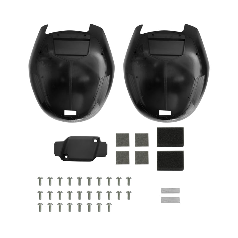 Kit de caches latéraux noirs Kingsong 16X