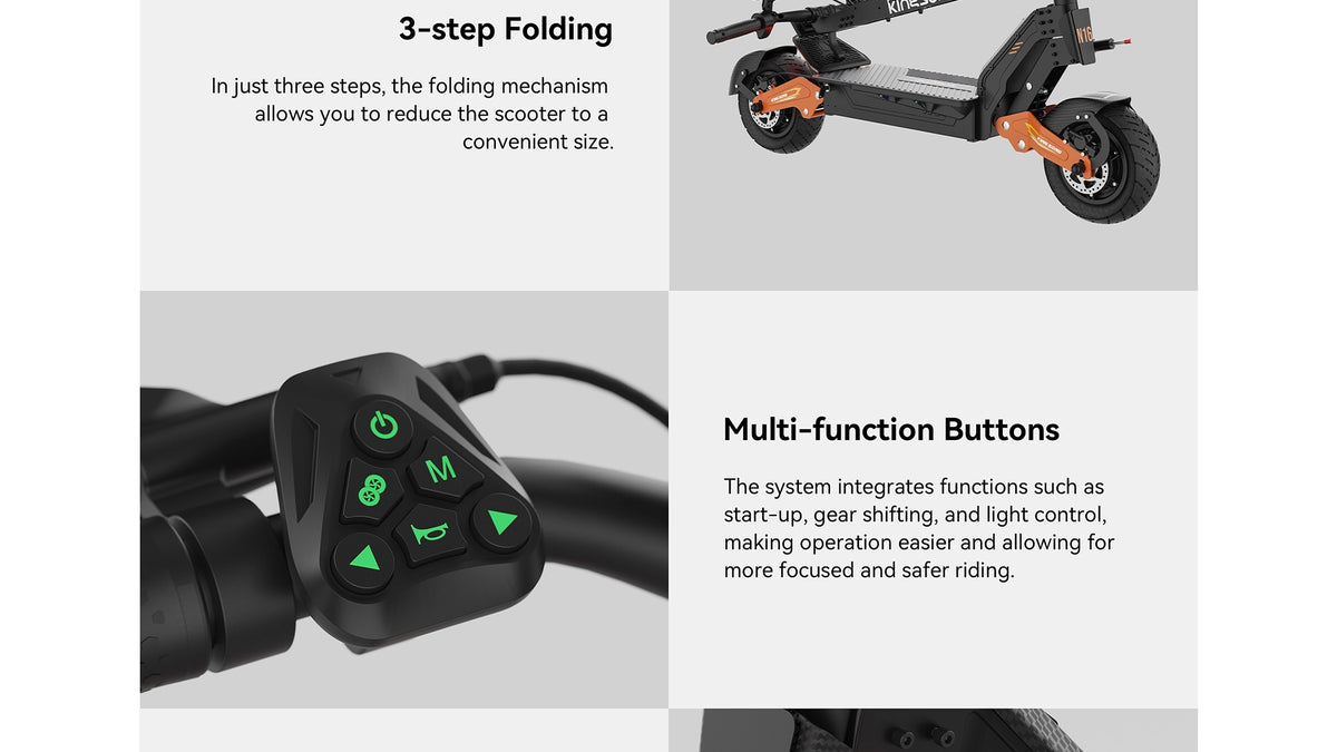 Hydraulic Brakes + E-Brake