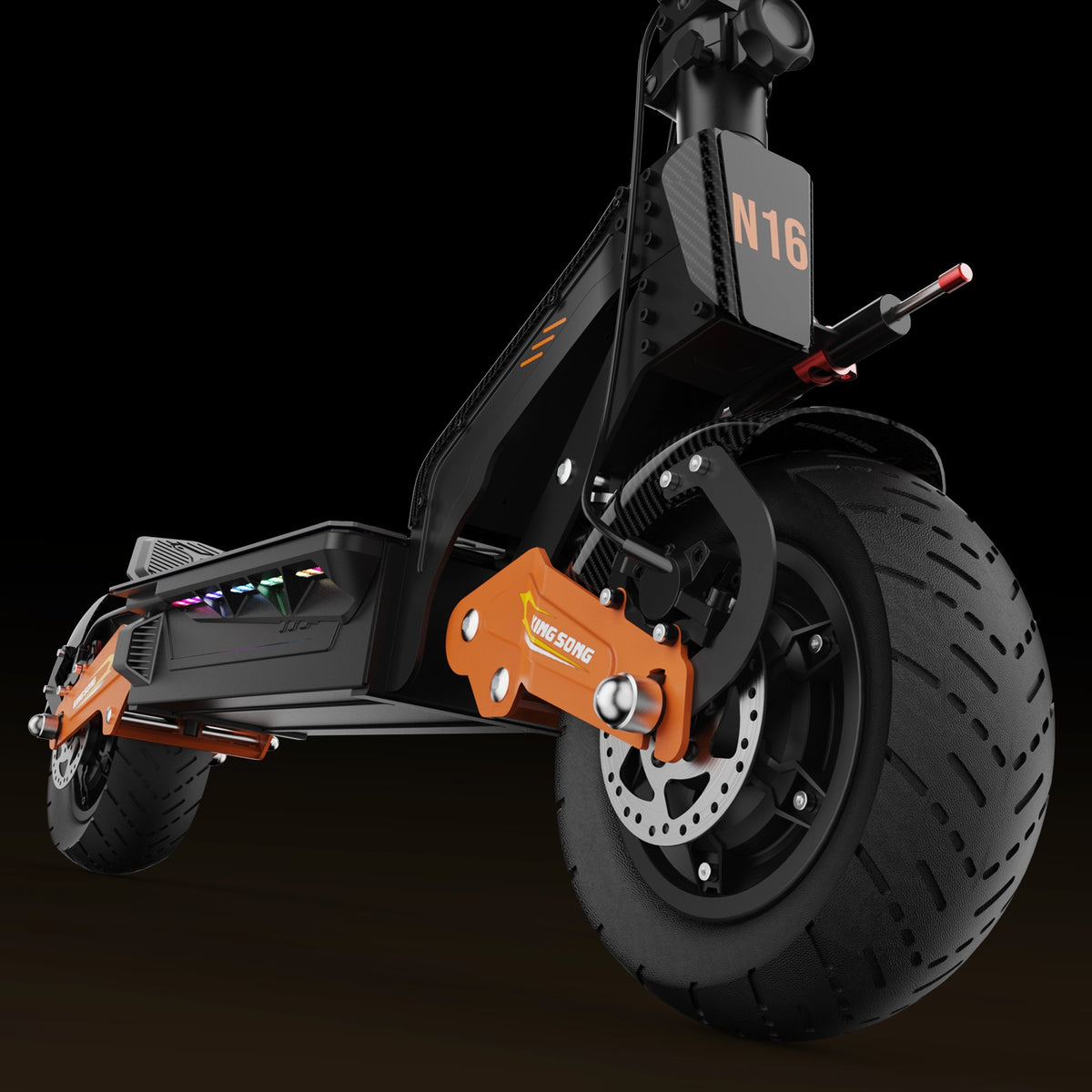 Hydraulic Brakes + E-Brake