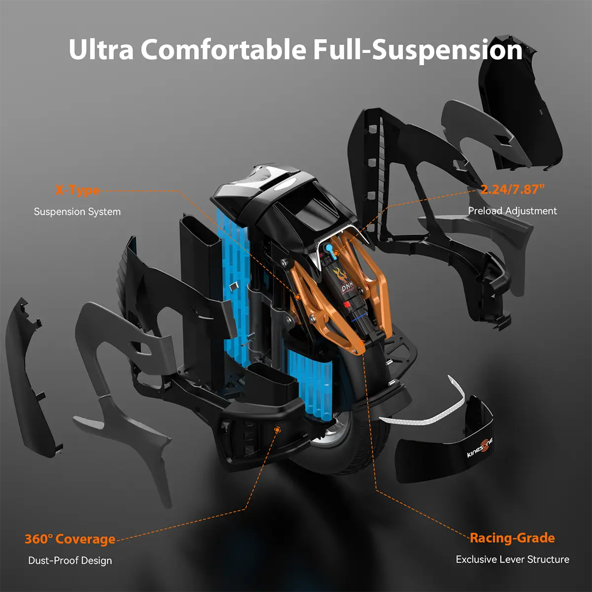 Kingsong S18 Pro+ Electric Unicycle – 5000W Motor, 110KM Ra… Kingsong S18 Pro+ Electric Unicycle – 5000W Motor, 110KM Ra…