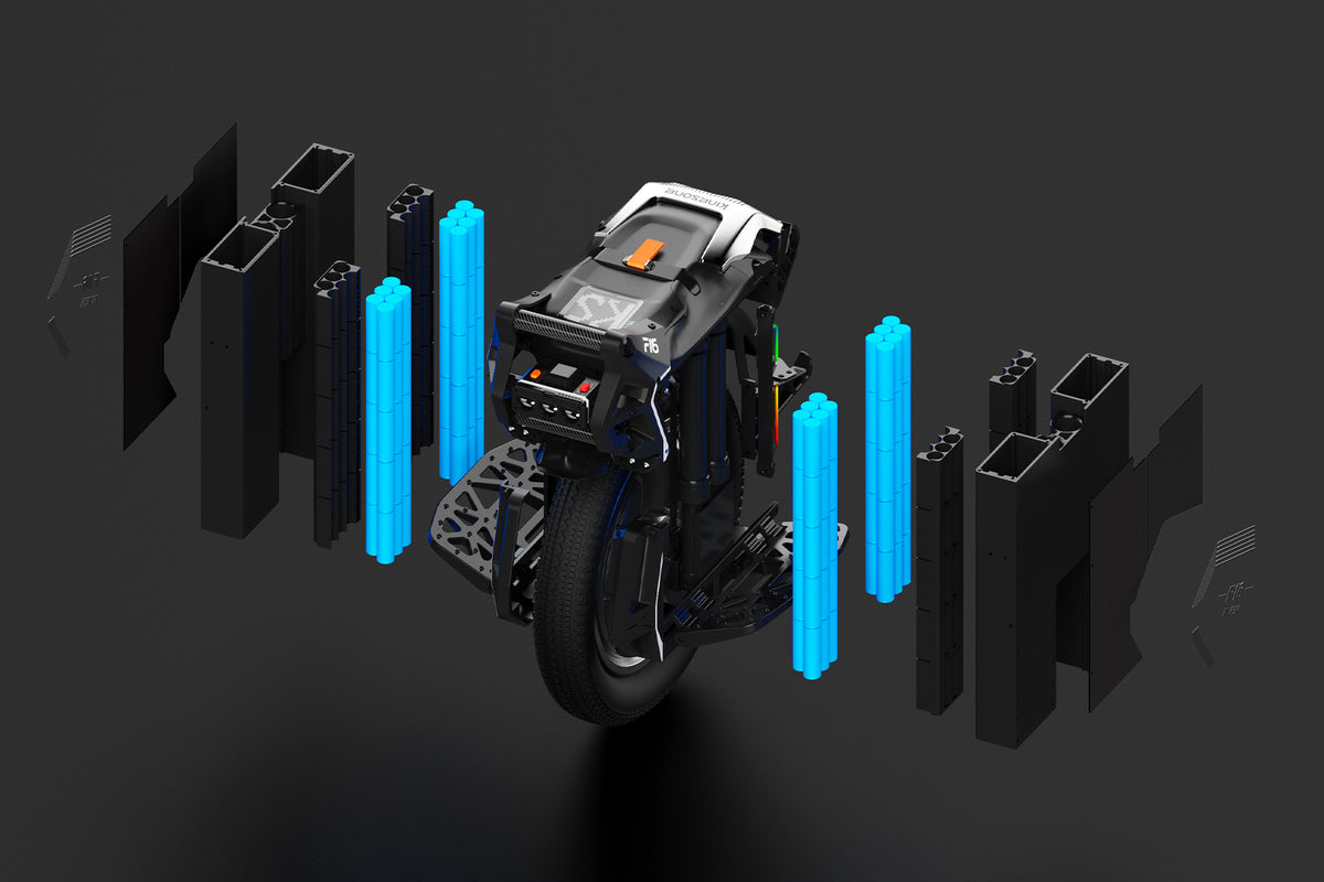 F16 battery capacity and four independent battery packs