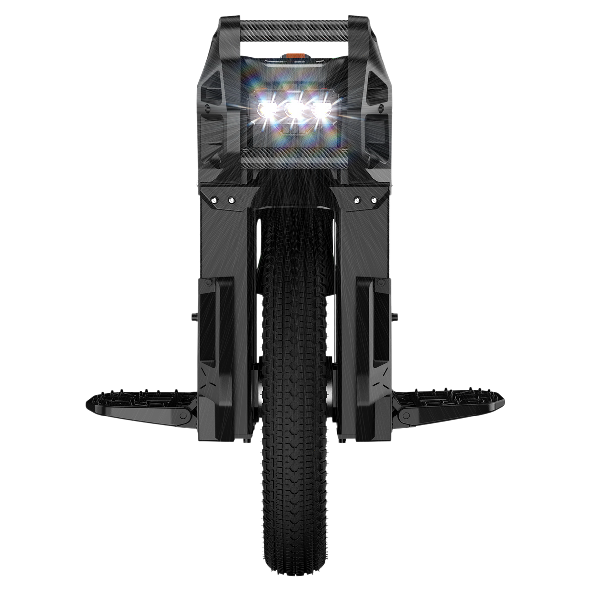 Front view of the F16 headlight