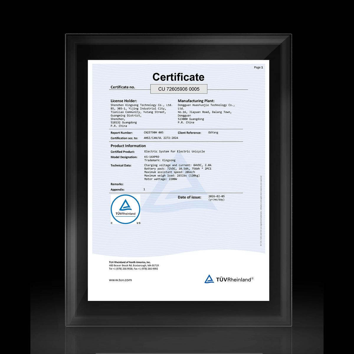 Certified Safety Support